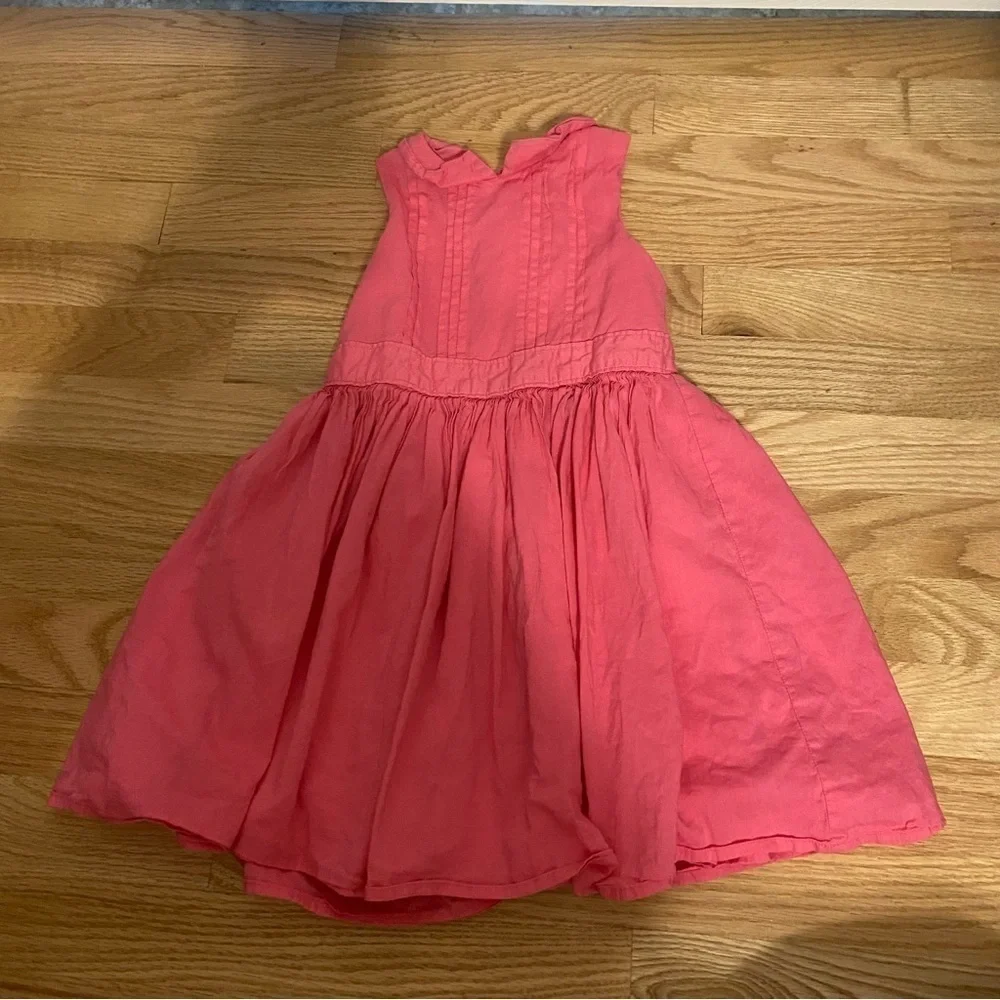 5T Girls Dress Bundle Oshkosh Pink Old Navy Floral Button Down Sunflower